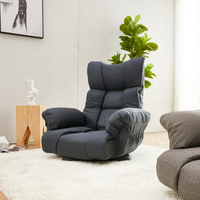 Fauteuil multifonction OEM ODM pour projets hôteliers et de villas commerciales – Fauteuil inclinable et pivotant sur mesure, pliable, directement de l'usine