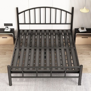 Khung giường thép, khung giường kim loại, khung giường thép cho phòng ngủ, nội thất khách sạn - Product Image 1