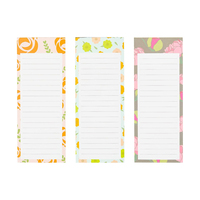 Bloc de Notas Magnético Autoadhesivo Perfumado y Desprendible Prolead, Papel con Diseño Floral, Impresión Offset CMYK, Personalizable, Lista de Tareas y Notas