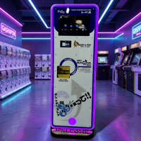 Distributeur de jetons et de monnaie en métal pour bornes d'arcade, compatible billets, pièces et portefeuilles électroniques, avec garantie d'un an