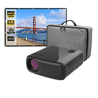 Projecteur intelligent vidéo A70 exceptionnel android 4k support 1920x1080P projecteur d'extérieur de noël