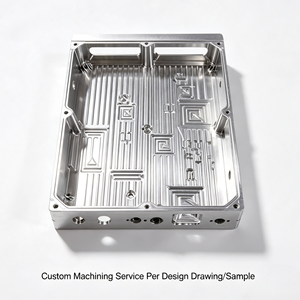 Caja de Aislamiento de Señal de Aluminio con Disipador de Calor Integrado, Carcasa para Equipos de Microondas con Blindaje RF Personalizado Mecanizado por CNC - Product Image 1