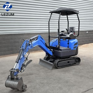 Lezum รถขุดตีนตะขาบขนาดเล็กสำหรับเครื่องยนต์รถไฮดรอลิกส์0.12ม. 1800กก. ได้รับการรับรอง CE - Product Image 6