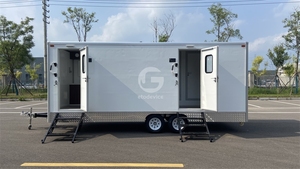 Remolques de Ducha y Baño Portátiles Insonorizados de Acero de Alta Calidad y Gran Venta para Eventos - Product Image 3