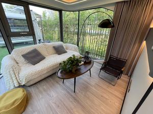 บ้านแคปซูลแคปซูลสำหรับตั้งแคมป์แบบเคลื่อนย้ายได้ทันสมัยกันเสียงสำหรับโรงแรมแคปซูลสำเร็จรูปหรูหรา - Product Image 3