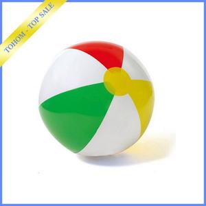 ลูกบอลชายหาด PVC ขายดี คุณภาพสูง ลูกบอลชายหาดเป่าลมสีรุ้ง สำหรับโปรโมชั่น - Product Image 3