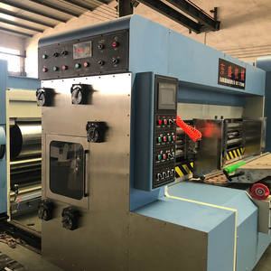 中国制造商高清油墨印刷机高清印刷瓦楞纸箱柔印机开槽模切机 - Product Image 2