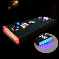Manette de jeu d'arcade en métal pour 2 joueurs, 10188 jeux en 1, téléchargement WIFI, consoles de jeu de combat