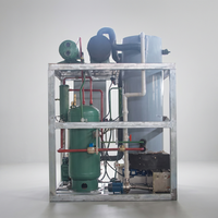 Fabricant chinois Haiyue, machine à glace en tube de 0,5 tonne, 1 tonne, 2 tonnes avec certificat CE, machine à glace en tube commerciale pour l'alimentation