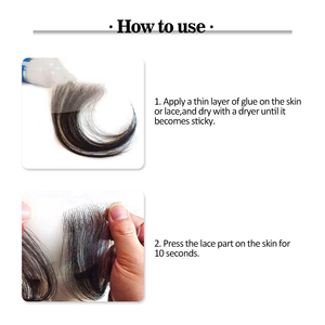 Bandes de <span class=keywords><strong>cheveux</strong></span> <span class=keywords><strong>naturels</strong></span> réutilisables faites à la main avec dentelle invisible et <span class=keywords><strong>cheveux</strong></span> de bébé pour femmes, vente en gros - Product Image 3