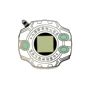 Broches de Aleación Pulida Cloisonné de Alta Calidad de 3 cm para los Fans del Anime <span class=keywords><strong>Digimon</strong></span> como Regalo - Product Image 1