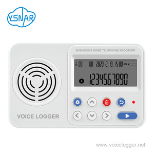 2CH Kinh Tế <span class=keywords><strong>Standalone</strong></span> Cuộc Gọi Logger Với Thẻ SD, Không Cần PC 2 Cổng/Dòng Điện Thoại Bằng Giọng Nói Ghi Âm - Product Image 2