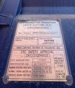 20FT 40ft 40hq 40hq ภาชนะใช้แล้ว40hq คอนเทนเนอร์สำหรับส่งออก - Product Image 6