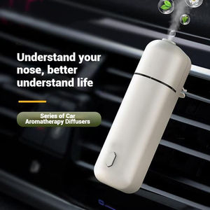 Efficient Modern Diffusion Custom CE Electric Plastic USB Powered <b>Car</b> Aroma <b>Diffuser</b> Portable Fragrance Oil <b>Car</b> Vent Clip - Product Image 4