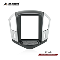 Bingkai Panel Navigasi Kontrol Pusat 9,7 inci Chevrolet Cruze 2012-2015 Bingkai Radio Stereo Mobil