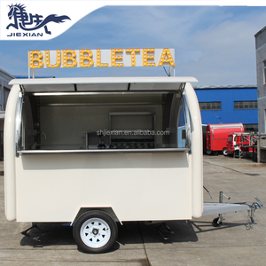 Chariot mobile extérieur compact pour hot-dogs, café et glaces – Mini-voiture de restauration rapide de rue à vendre à prix abordable - Product Image 2