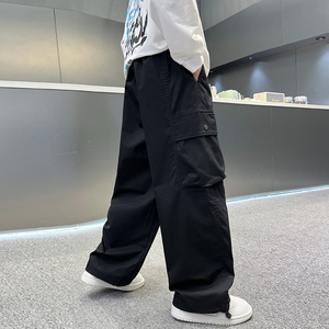 Pantalon <span class=keywords><strong>Cargo</strong></span> Polyvalent à la Mode pour Garçons, Collection Automne-Hiver, Vente en Gros Personnalisée - Product Image 3