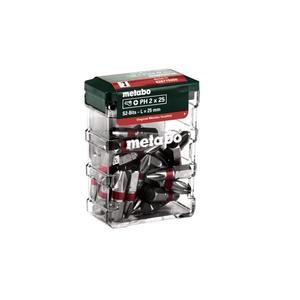 METABO-Boîte à embouts 626715000 PH 2, SP (25 pièces) -EAN 4061792191075 INSERTS POUR VISSER LES EMBOUTS DE VISSAGE - Product Image 1