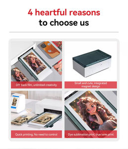 새로운 오리지널 휴대용 미니 사진 DIY 열전사 모바일 폰 스킨 프린터 스크린 보호 필름 커팅 머신용 - Product Image 2