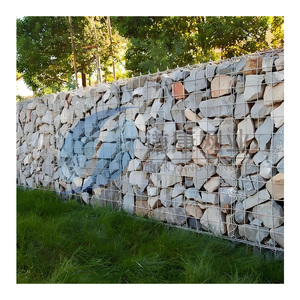 Dinding <span class=keywords><strong>Gabion</strong></span> kustomisasi pabrik untuk dinding batu privasi penahan pemandangan keras - Product Image 1