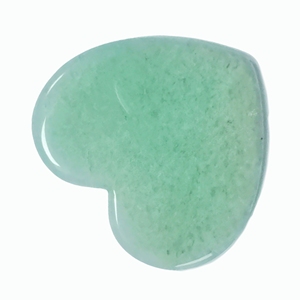 แผ่นขูดหน้าหยกอะเวนทูรีนสีเขียวสำหรับดูแลผิวหน้า - Product Image 1