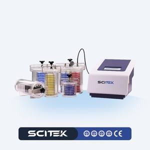 Système de culture anaérobie intelligent SCITEK à 8 interfaces pour cuves de culture et bouteilles de gaz, système de milieu de culture préréduit - Product Image 1