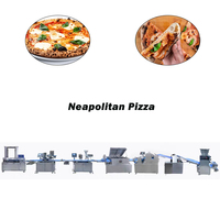 Linea di Produzione Automatica Longyu per Pizza e Frutta, Mixer e Friggitrice, Impastatrice ad Alta Capacità 80-150 pezzi/min, 380V/220V, Garanzia 1 Anno