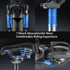 नई प्रवृत्ति T10 500w मोटर एल्यूमीनियम फ्रेम टू-व्हील फोल्डेबल इलेक्ट्रिक स्कूटर वयस्कों के लिए 18650 लिथियम बैटरी 40-60 किमी - Product Image 3