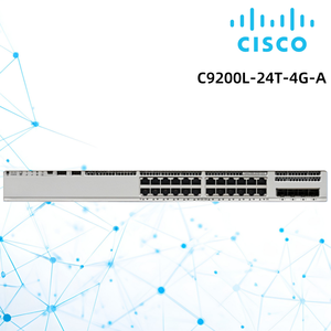 C9200L-24T-4G-A Cisco Switch Catalyst 9200 Serie 24 Port Gigabit <span class=keywords><strong>Ethernet</strong></span> 4X1G Uplink SFP Netzwerk vorteil - Product Image 1