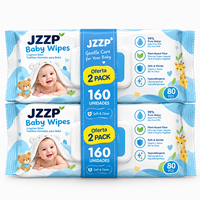 Lingettes humides pour bébé avec logo personnalisé, fabrication OEM, lingettes nettoyantes douces, lingettes jetables pour le soin de la peau, vente en gros
