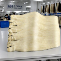 Cheveux Humains Bruts Vierge Brésiliens en Gros 10A 12A Blond 613 Ondulés Italiens Double Trame Tissée 100% Cuticules Alignées Fournisseur