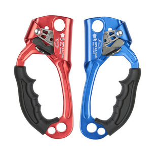 Ascenseur à corde en aluminium personnalisé de haute qualité pour droitiers et gauchers, pour l'escalade sur arbre et la montagne - Product Image 1
