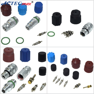 Kit <span class=keywords><strong>de</strong></span> réparation professionnel <span class=keywords><strong>de</strong></span> valve <span class=keywords><strong>de</strong></span> capuchon <span class=keywords><strong>de</strong></span> port <span class=keywords><strong>de</strong></span> service AC pour automobile AC.135, compatible R134a R1234yf, avec capuchon anti-poussière pour valve Schrader - Product Image 4