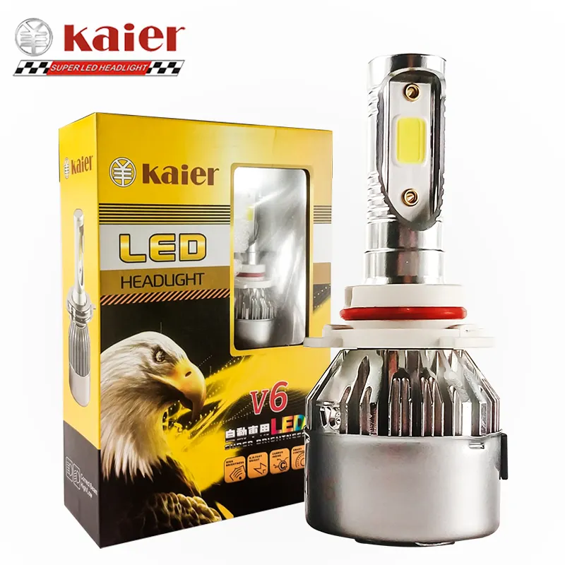 Kaier V6 9005 H4 H1 LED-Scheinwerfer Hochwertige Auto lichter Auto-Lampen-LED-Scheinwerfer