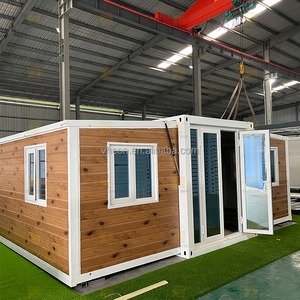 Maison conteneur préfabriquée modulaire à structure galvanisée, à construction rapide, ignifuge, amovible, pour logement temporaire intelligent et camp de travailleurs - Product Image 1