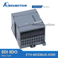 Módulo Ethernet MODBUS TCP de 24V Amsamotion para Programación de PLC y Controladores de Automatización Industrial