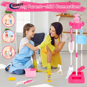 Juego de limpieza para niños, 12 Uds., juego de limpieza, juego de limpieza para niños, juego de <span class=keywords><strong>escoba</strong></span> y fregona, juguetes de limpieza - Product Image 5