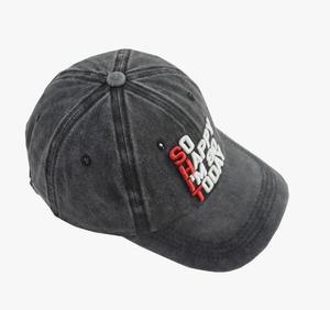 Gorra de béisbol So Happy I'm 80 Today para mujeres y hombres, gorra de algodón clásica Retro Vintage bordada ajustable - Product Image 2