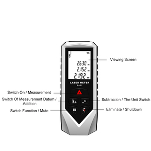 <span class=keywords><strong>Laser</strong></span> numérique oem, 100m de mesure de la distance, main, prix oem - Product Image 2