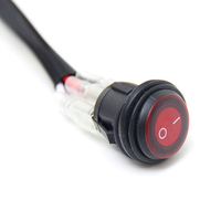 Kit de câblage 2,5 m 12 V 40 A avec relais et fusible pour barre lumineuse LED de voiture, éclairage de travail LED tout-terrain pour conduite automobile