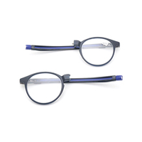 Lunettes de lecture magnétiques de haute qualité accrocher des lunettes de temples réglables de cou pour les hommes âgés femmes