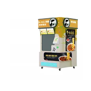 Hot Food Ramen Vending Machine New Arrival Automatic Smart Noodles Vending Machine for Shopping Mall, Restaurant