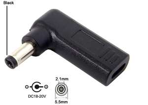 USB 3.1 Type C USB-C à DC 20V 5.5 2.1mm prise d'alimentation PD émulateur déclencheur câble de Charge <span class=keywords><strong>pour</strong></span> <span class=keywords><strong>ordinateur</strong></span> portable - Product Image 2