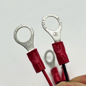 Aangepaste Rode Zwarte 24awg Kabel R Ring Terminal Jst 2.54Mm 2P Behuizing Draad Harnas Flens Jumper Draad Montage - Product Image 5