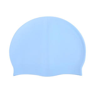 Vente chaude Bonnets de bain universels en silicone sur mesure 100% silicone écologique Logo personnalisé Bonnets de bain résistants - Product Image 1