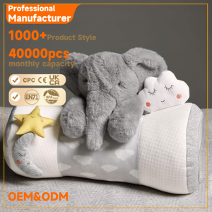 Juguetes de Peluche de Elefante Bebé de <span class=keywords><strong>Dibujos</strong></span> <span class=keywords><strong>Animados</strong></span> al por Mayor, Peluches de Elefante con Orejas Grandes para Sublimación - Product Image 5