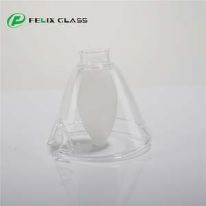 Pantalla de Lámpara de Vidrio Borosilicato 3.3 de Doble Pared, Fabricada en Fábrica, Acabado Esmerilado Interior, Tamaño Personalizado, para Iluminación Interior - Product Image 3