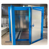 Machine de cabine de pulvérisation de revêtement en poudre de ligne de revêtement en poudre de fabricant professionnel avec système de recyclage de poudre