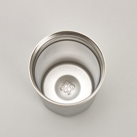 Termo de Viaje de Acero Inoxidable Personalizado de 350 ml y 450 ml para Bebidas Calientes y Frías, Taza de Café con Tapa, Taza de Vacío con Aislamiento de Doble Pared