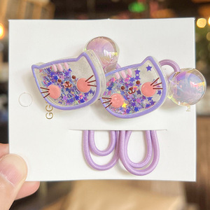 Coleteros para bolas de pelo para niños, coleteros para niñas, coleteros con burbujas, coleteros para niños - Product Image 5